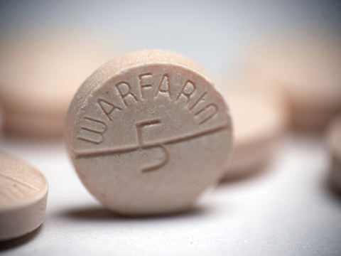 photo of a warfarin pill