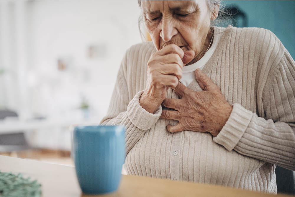 Old Woman Coughing