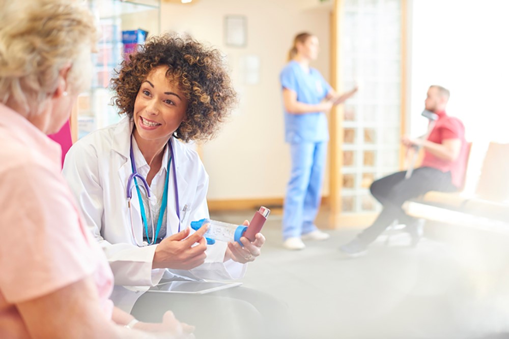 provider talking to patient