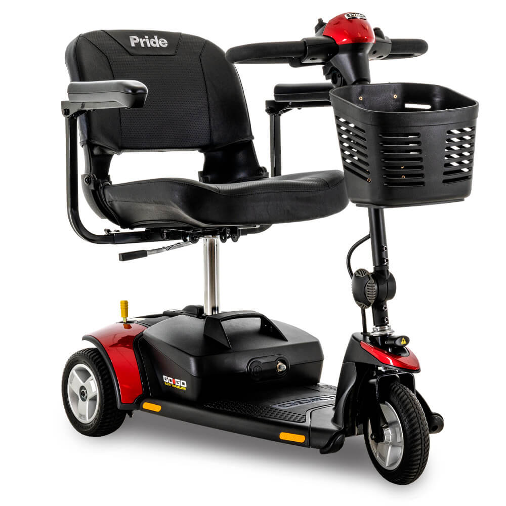 Go Go Elite Traveller 3 Wheel with red accents
