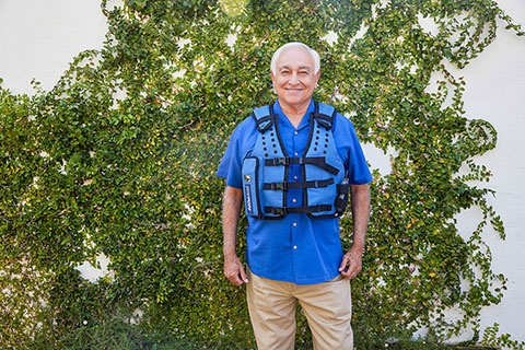 HFCWO WhiteMale StandingOutside TactileMedical