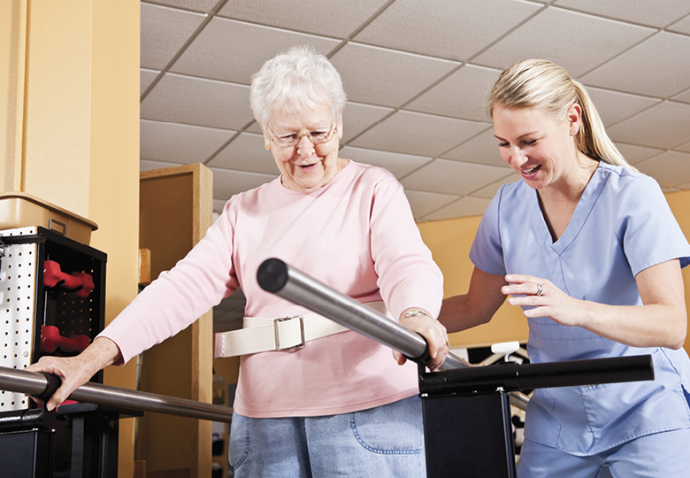 Pulmonary Rehab with bars