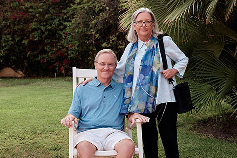 Oxygen CoupleStandingOutside