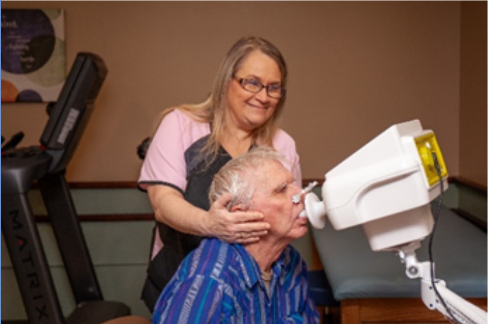 Roy & staff member Kim