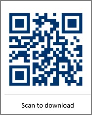 Use this QR code - scan to download