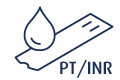 PT and INR testing icon